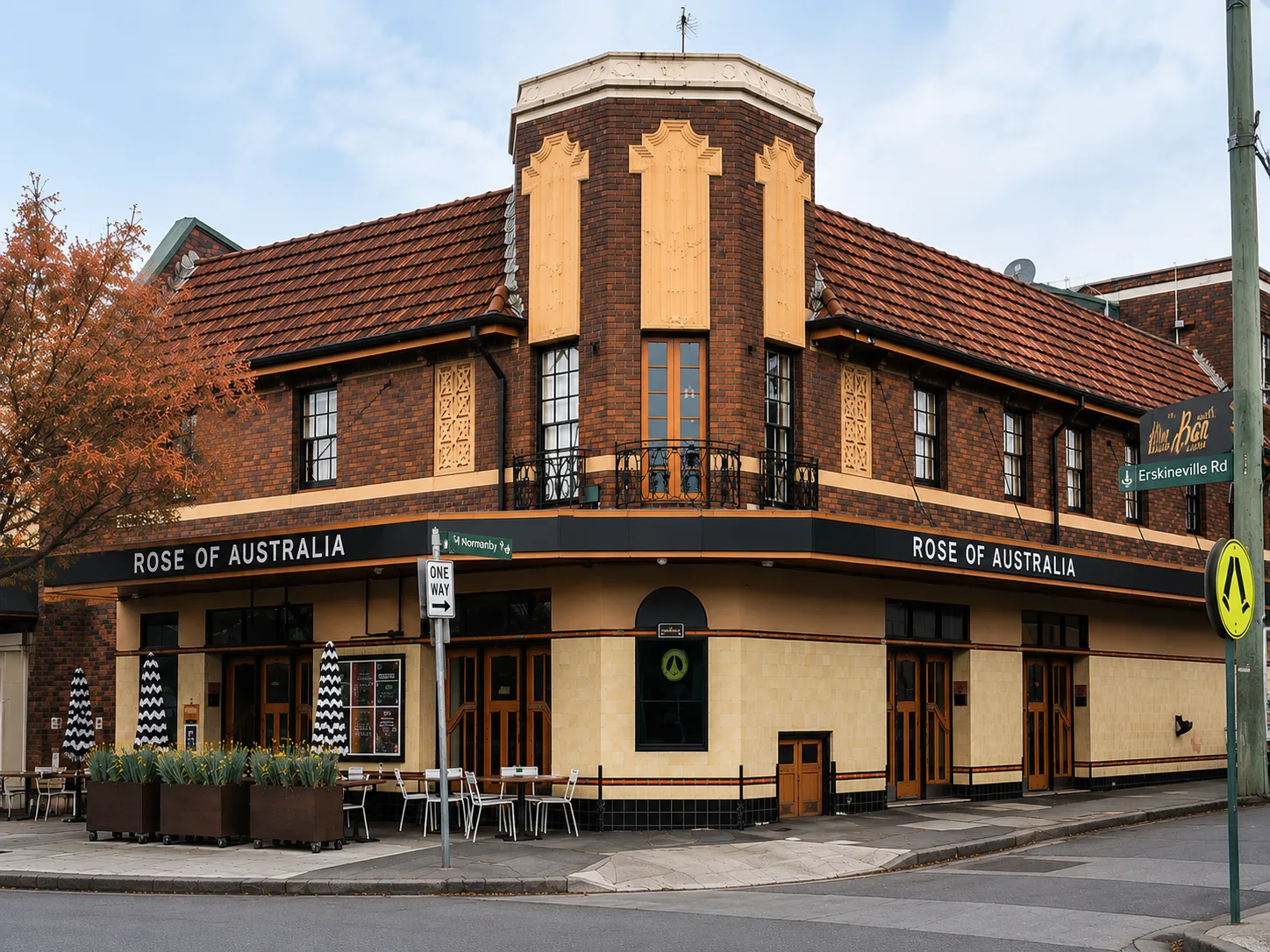 Rose of Australia pub in Erskineville