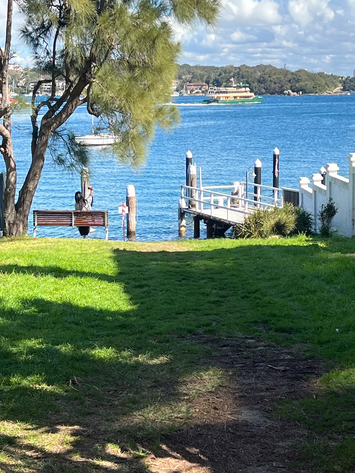 Victoria Wharf Reserve park in Watsons Bay