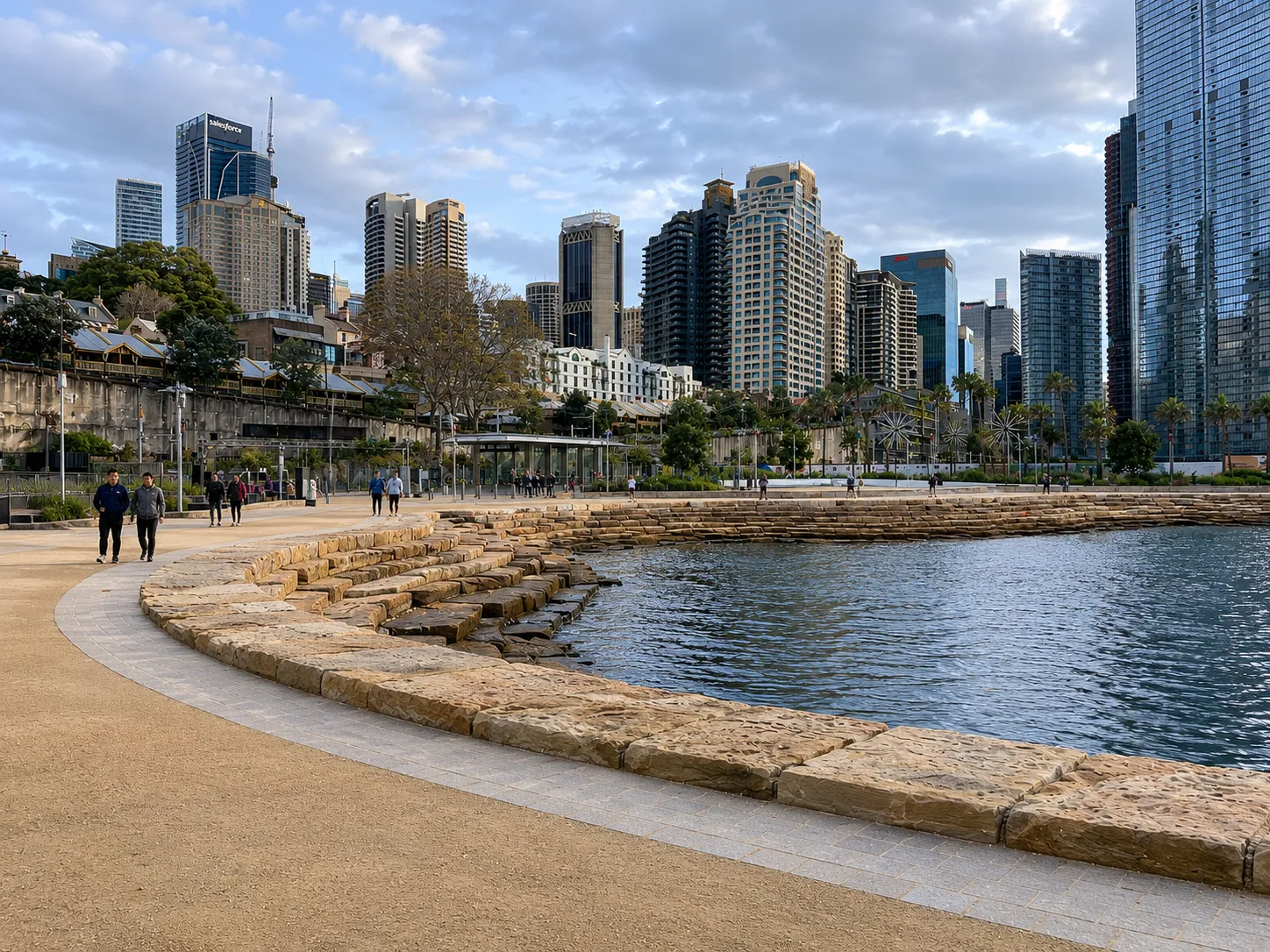 Nawi Cove park in Barangaroo