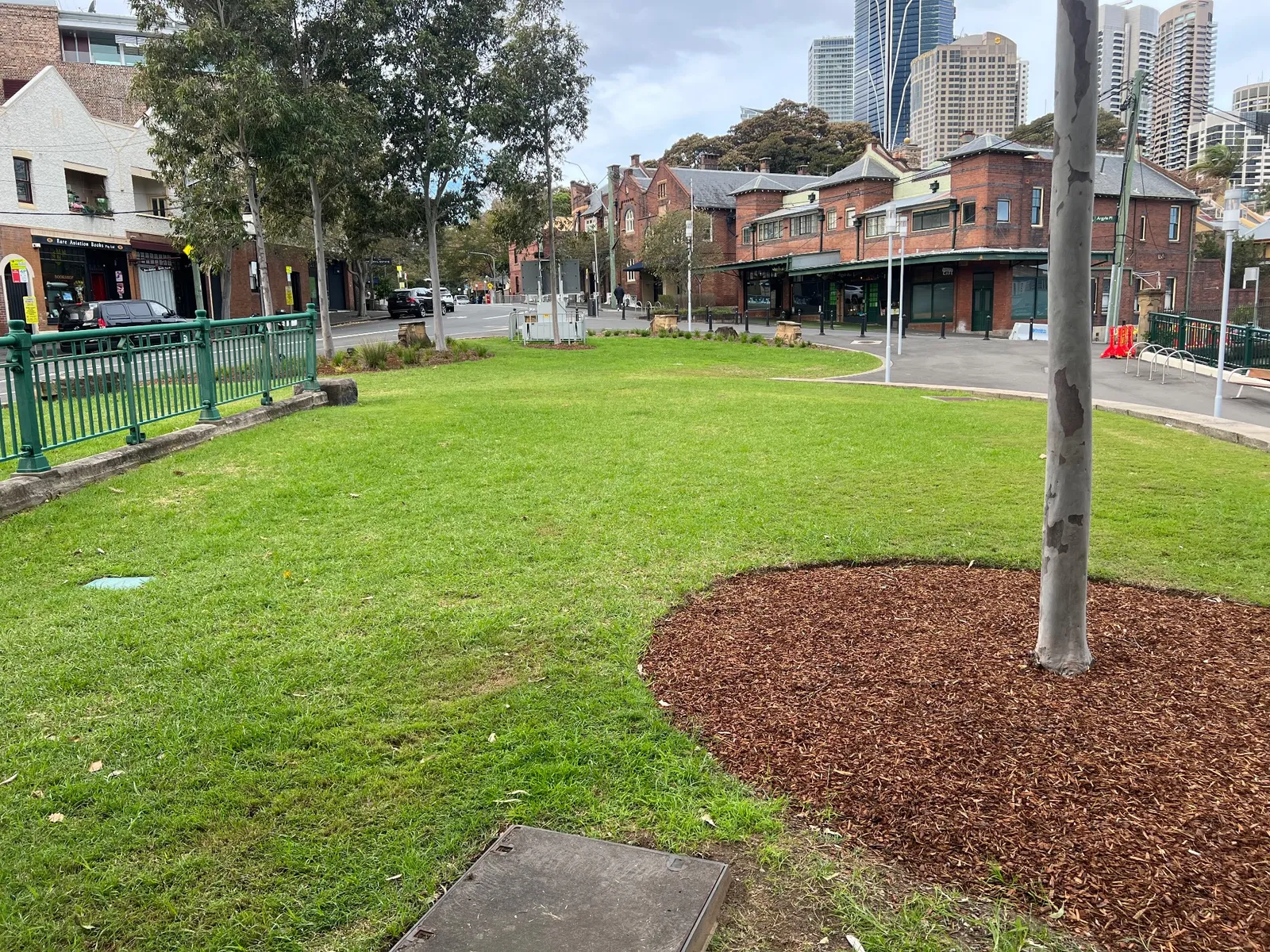 Munn Reserve park in Millers Point