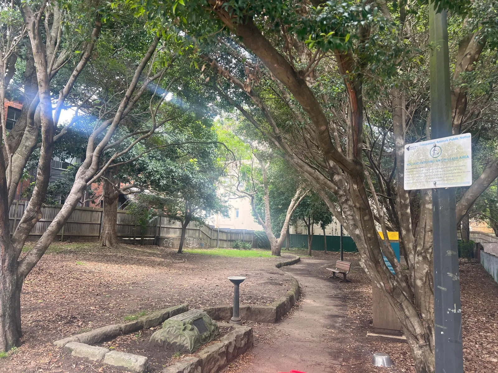 Eve Sharpe Reserve park in Stanmore