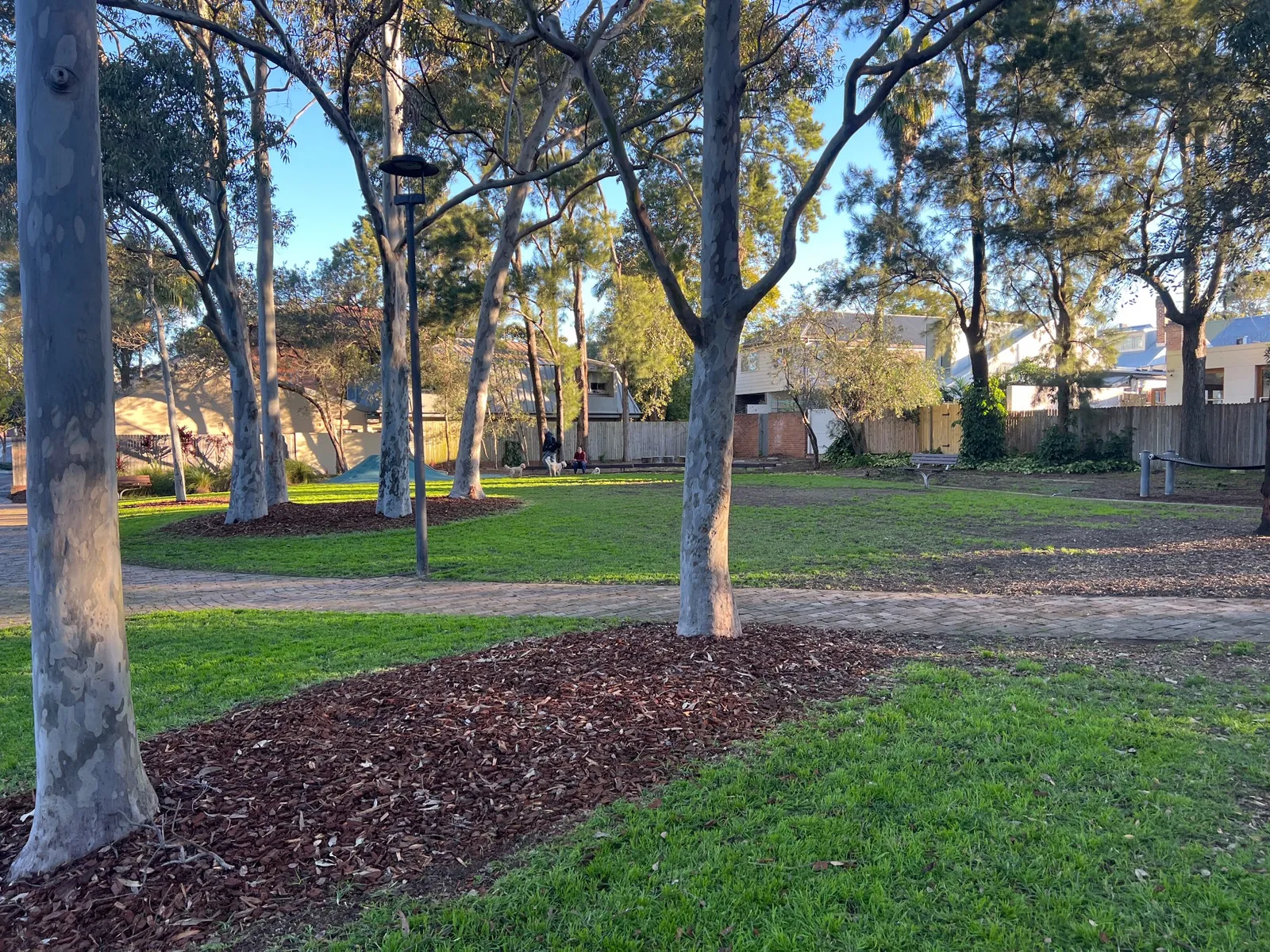 Flora and Knight Reserve park in Erskineville